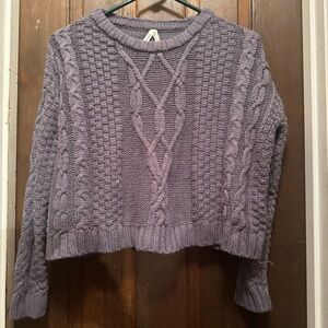 Women’s XS Mudd Purple Long Sleeve Sweater